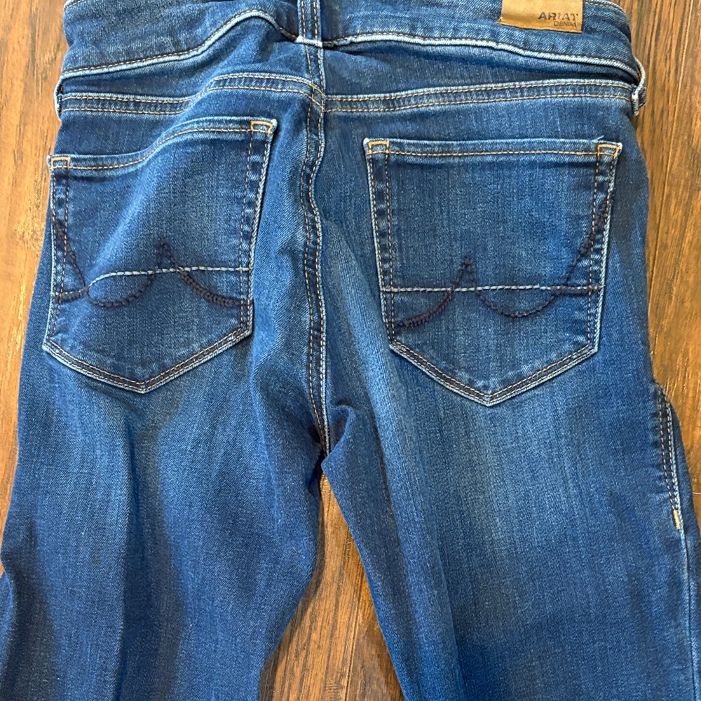 Ariat Dark Blue Flare Jeans - Picture 5 of 5